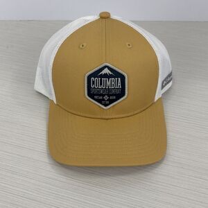 Columbia Unisex Spring Grove III Snapback Hat Cap Patch Logo One Size NWT